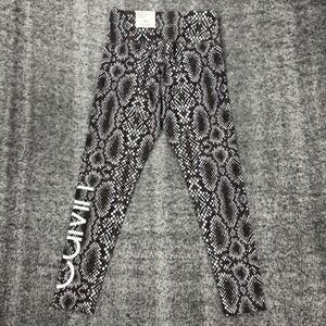 NEW Calvin Klein Performance Womens Size S High Waist Tight Snake Print Leggings